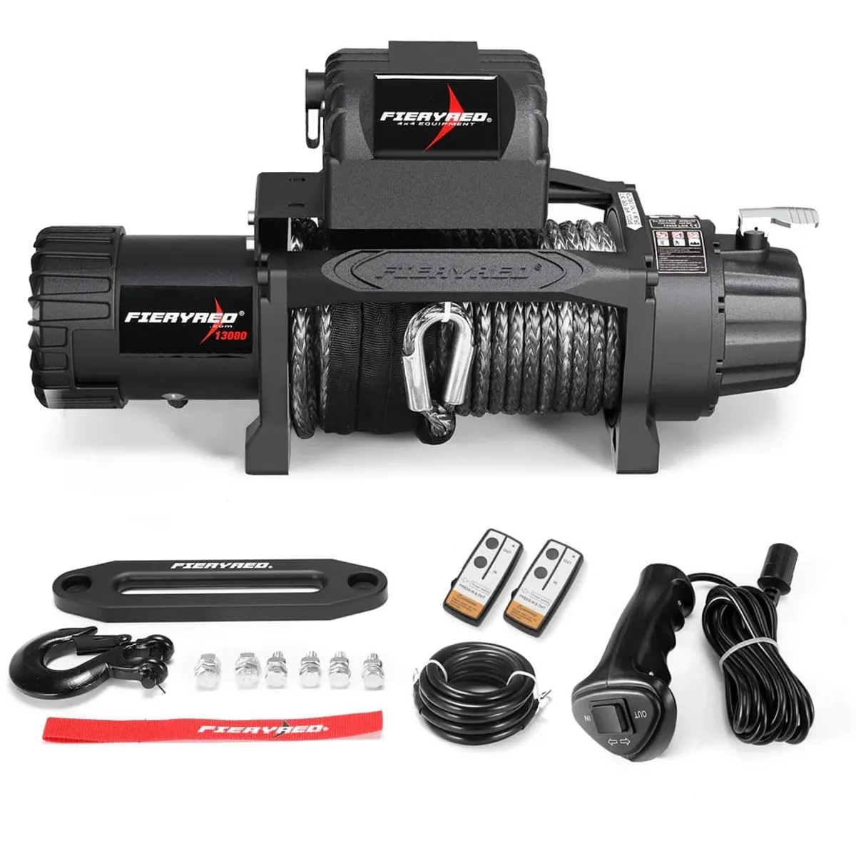 FieryRed Winches