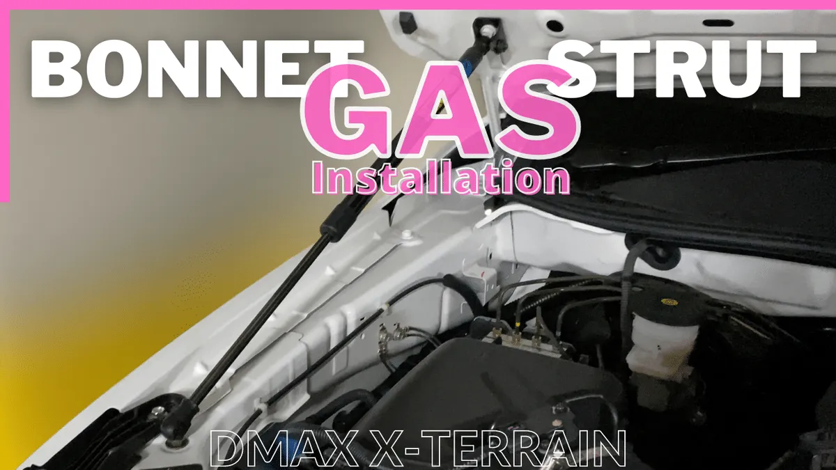 Dmax Gas Bonnet Strut